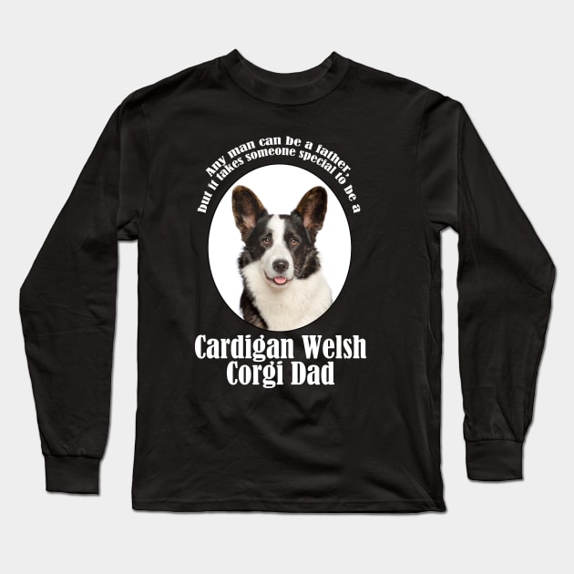 Corgi Dad Long Sleeve T-Shirt by You Had Me At Woof